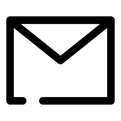 Email, mail, application, website, logo, brand, social media icon